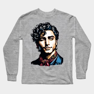 Italian Man Long Sleeve T-Shirt